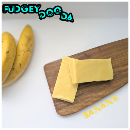 Photo of homemade banana fudge
