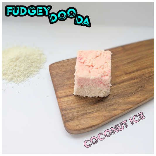 Photo of homemade Coconut Ice