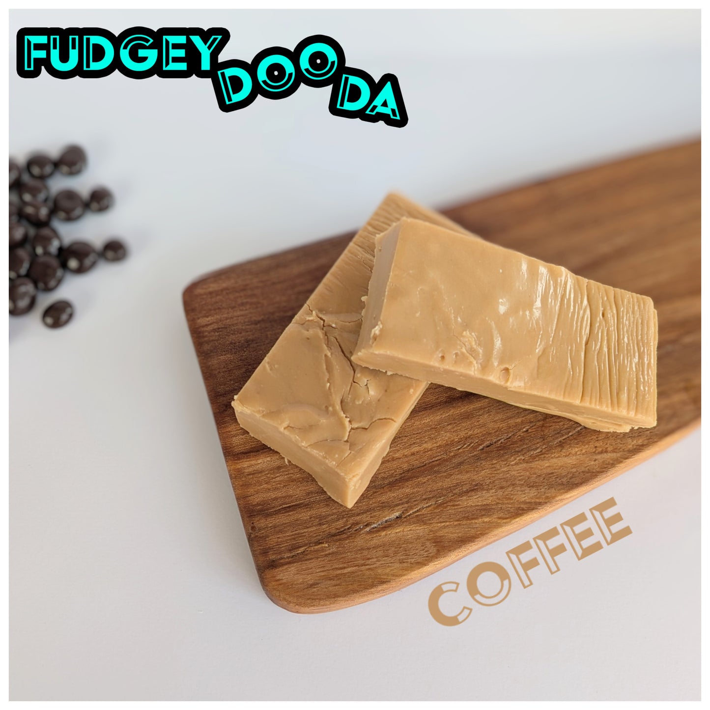 Photo of homemade coffee fudge